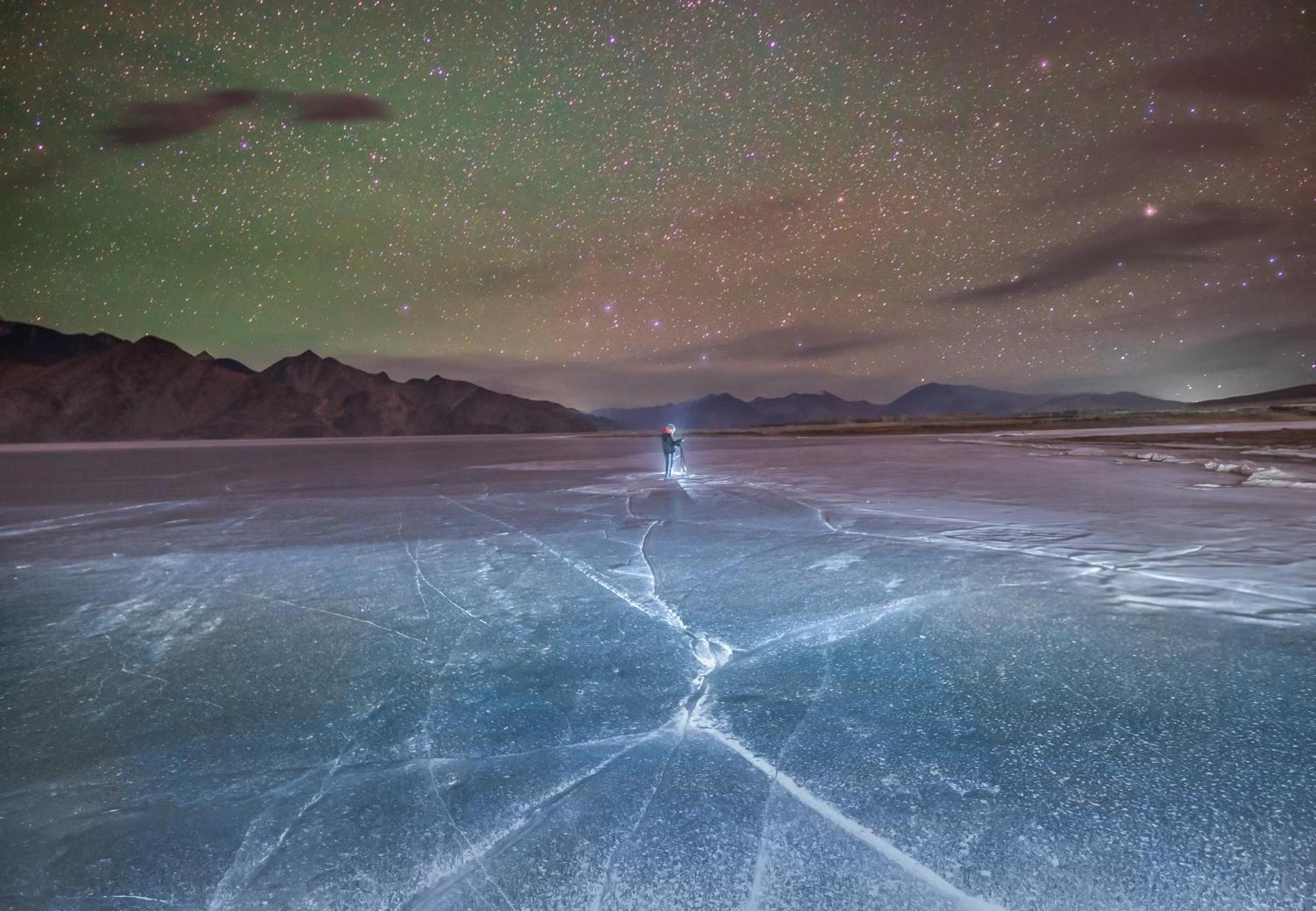 Mystic Pangong Hotell Spangmik Exteriör bild