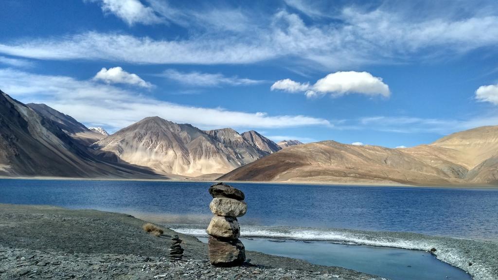 Mystic Pangong Hotell Spangmik Exteriör bild